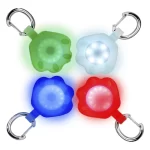 Luz Para Collar De Silicona Diseño Huella