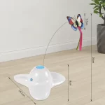 Juguete Para Gato Mariposa Movimiento 360º