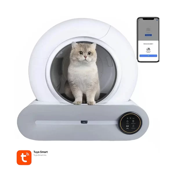 Baño Arenero Para gato Automático Con App