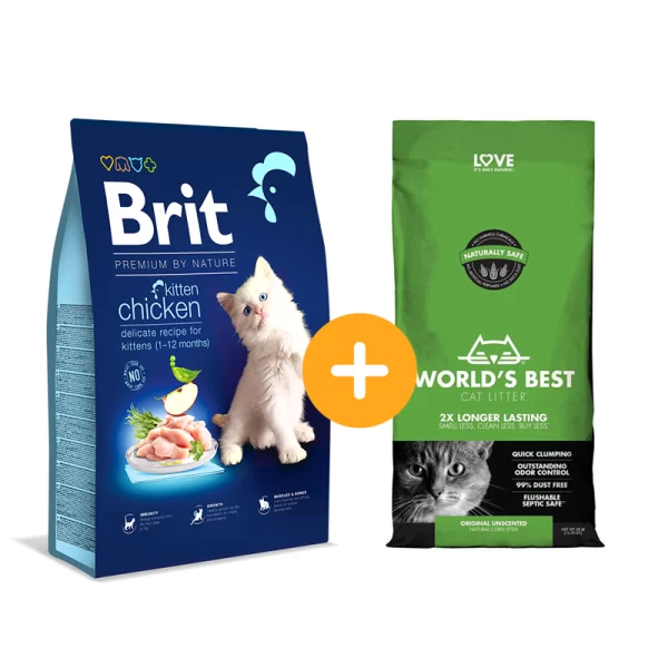 Brit Premium by Nature Cat Kitten 8Kg promo