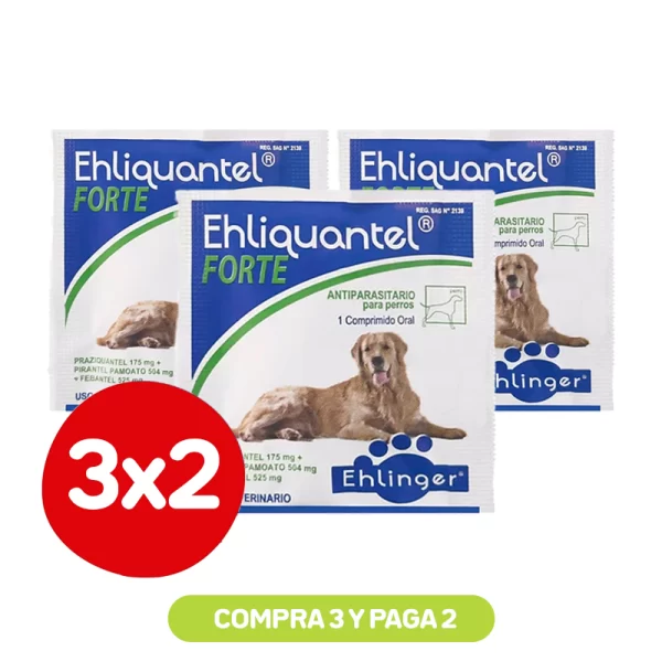 Pack 3x2 FR Ehliquantel Forte