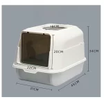 Baño Arenero Para Gato con Ventilación