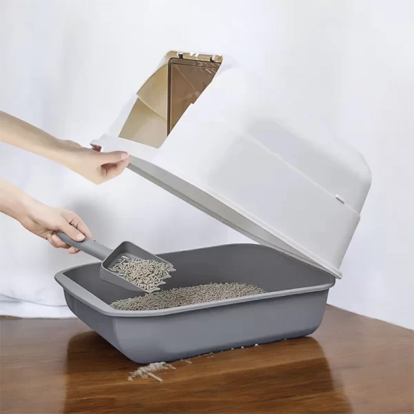 Baño Arenero Para Gato con Ventilación
