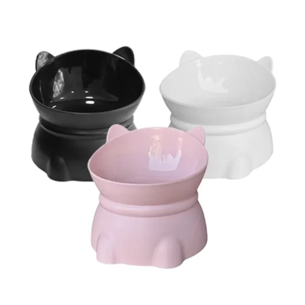 Plato Alto Diseño Gatito