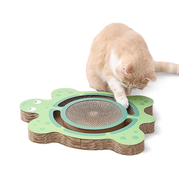 Rasguñador Para Gato Diseño Tortuga