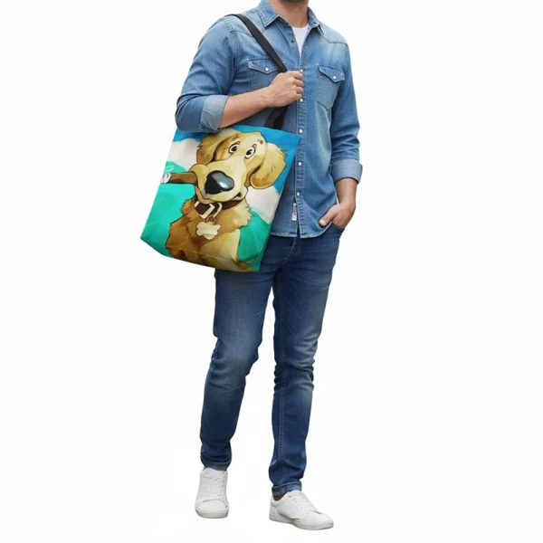 Bolsa Tote Bag Diseño Golden