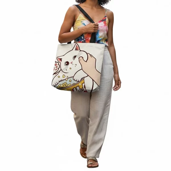 Bolsa Tote Bag Gatito Regalon