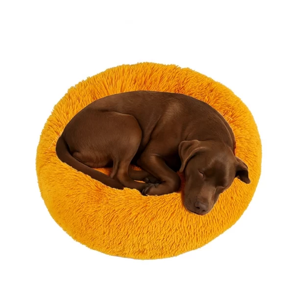 Cama Anti Estrés Mostaza
