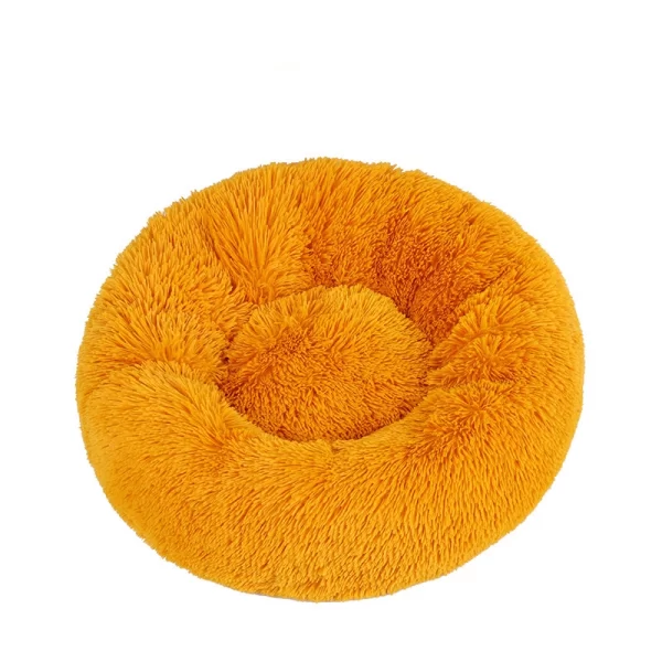 Cama Anti Estrés Mostaza