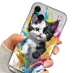 Carcasa Gatito Acuarela