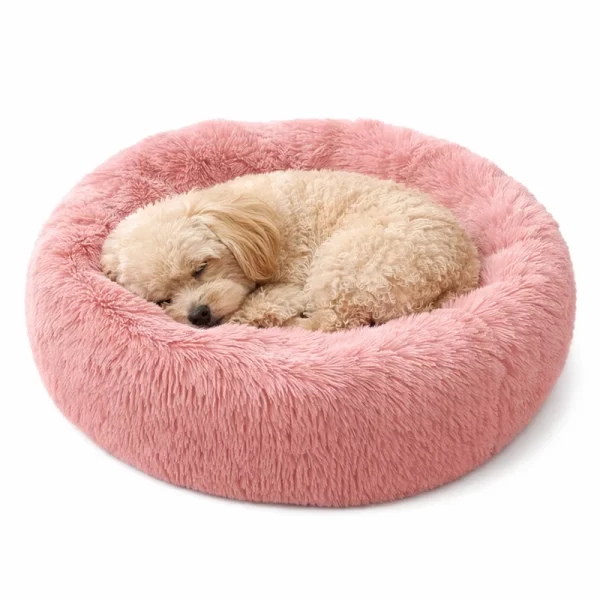 Cama Anti Estrés Rosa Nude