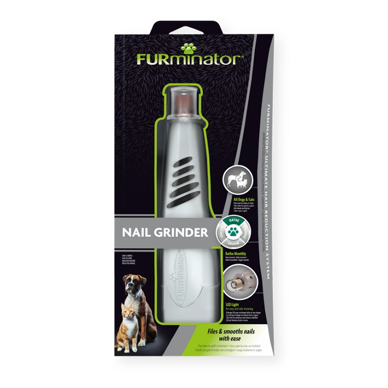 Cepillo Furminator Grooming Dog Nail Grinder