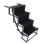 Escalera Plegable Con Tela - Negro