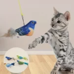 Juguete Para Gato Colgante Diseño Ave