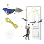 Juguete Para Gato Colgante Diseño Ave