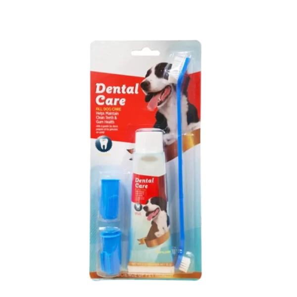 Kit Dental Care Cepillos Y Pasta Dental Para Perros