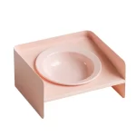 Plato De Cerámica Con Soporte Metálico 