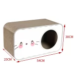 Rasguñador Cat House Rectangular