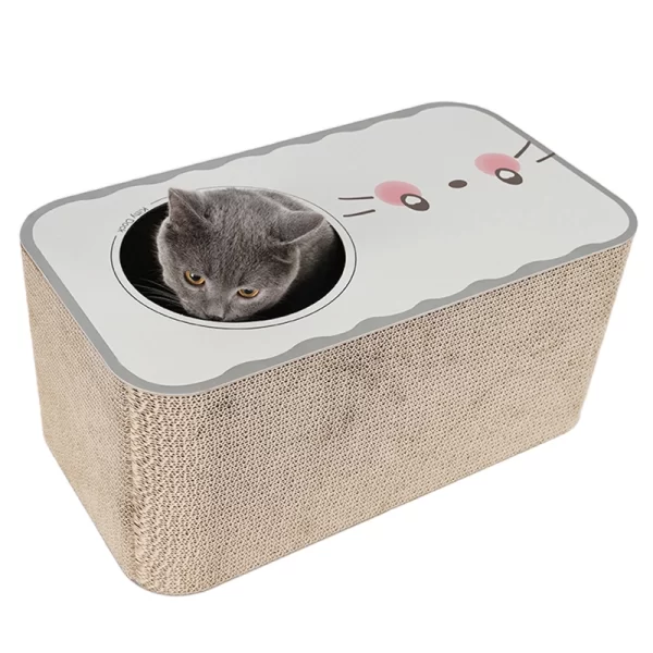 Rasguñador Cat House Rectangular