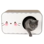 Rasguñador Cat House Rectangular