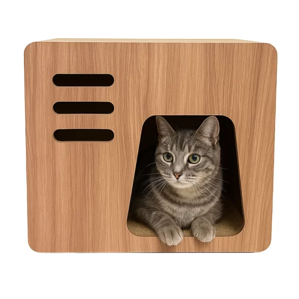 Rascador Rasguñador Diseño Cubo Eco