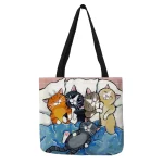 Bolsa Tote Bag Siesta De Gatitos
