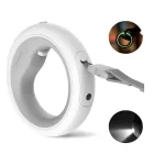 Correa Retráctil Con Luz Recargable USB 2.5 Metros