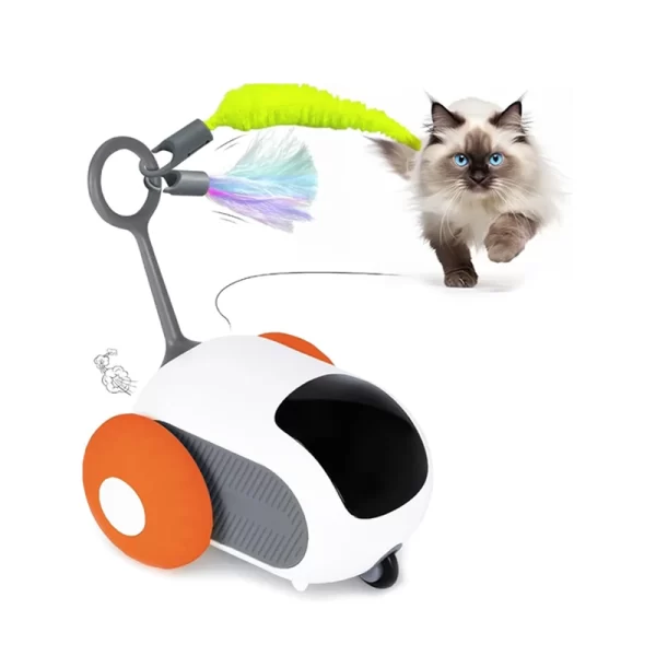 Juguete Para Gato Smart Interactive Car Toy 