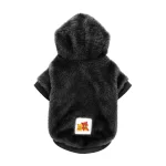 Polerón Plush Negro
