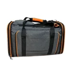 Bolso Transportador Para Mascota Desplegable Naranjo Fluor
