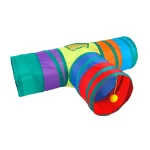 Tunel Para Gato Triple Salidas Multicolor