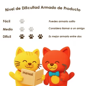 DIFICULTAD DE ARMADO - DIFICIL