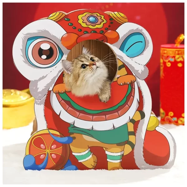 Rasguñador Para Gato Diseño Dragon 
