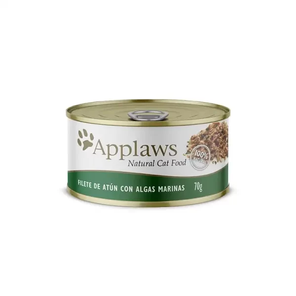 Applaws Gato Filete de Atún con Algas Marinas 70 Gr