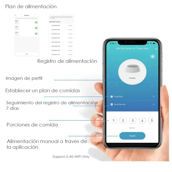 Comedero Automático Con App
