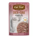 Cat Fest Filetes de Pato con Atún en Gelatina 70 Gr