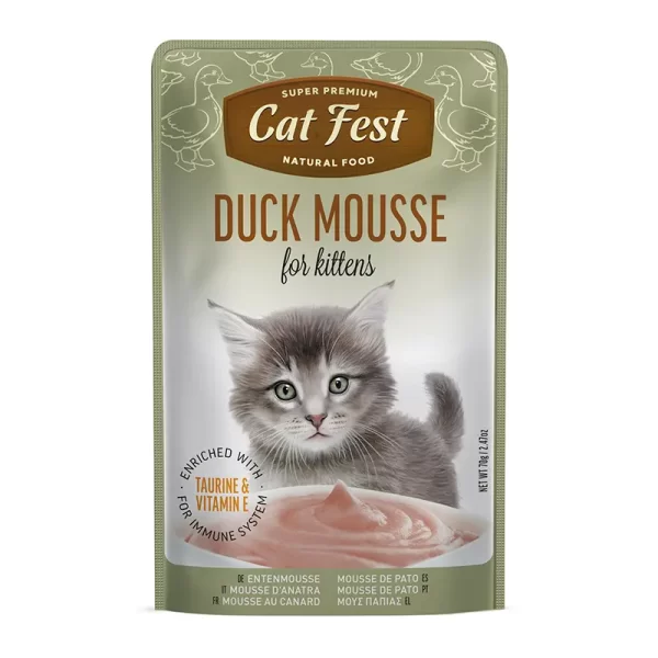 Cat Fest Mousse de Pato 70 Gr