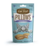 Cat Fest Pillows Snack Relleno de Crema de Cangrejo 30 Gr