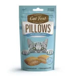 Cat Fest Pillows Snack Relleno de Crema de Salmón 30 Gr