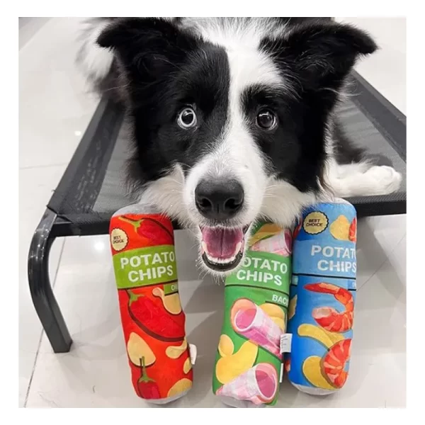Juguete Peluche Para Mascota Potato Chips