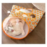 Túnel Pequeño Para Gato Diseño Naranjitas 