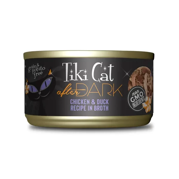 Tiki Cat After Dark Chicken and Duck Wet Food 80 Gr