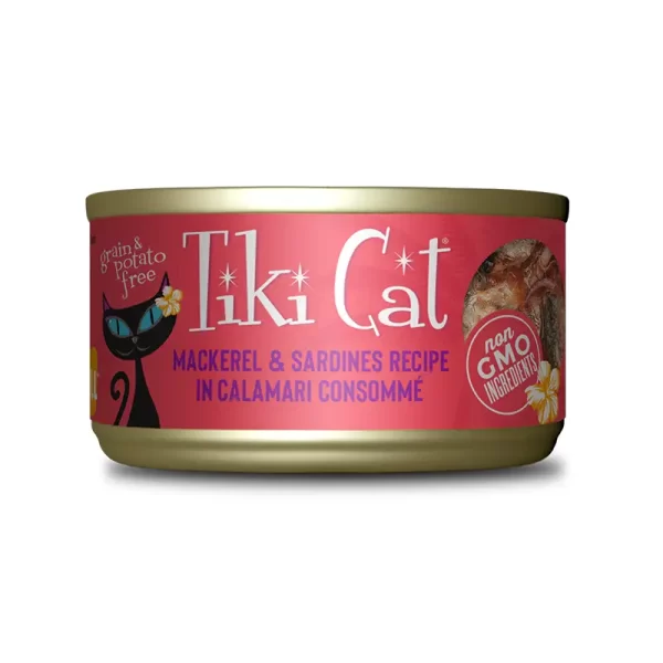 Tiki Cat Makaha Grill Mackerel Sardine Wet Food 80 Gr