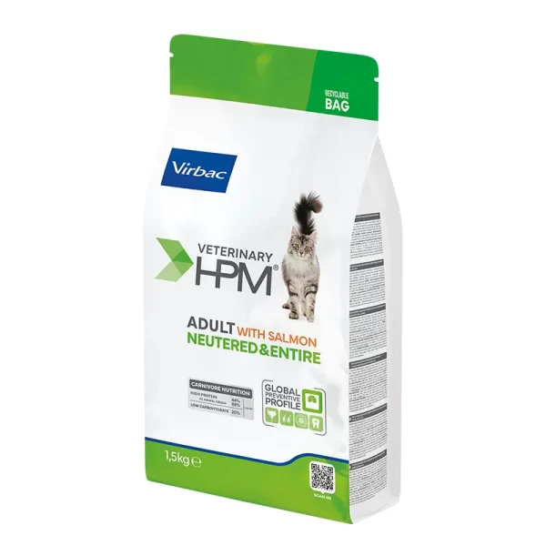 Virbac HPM Felino Adulto Salmon Neutered & Entire