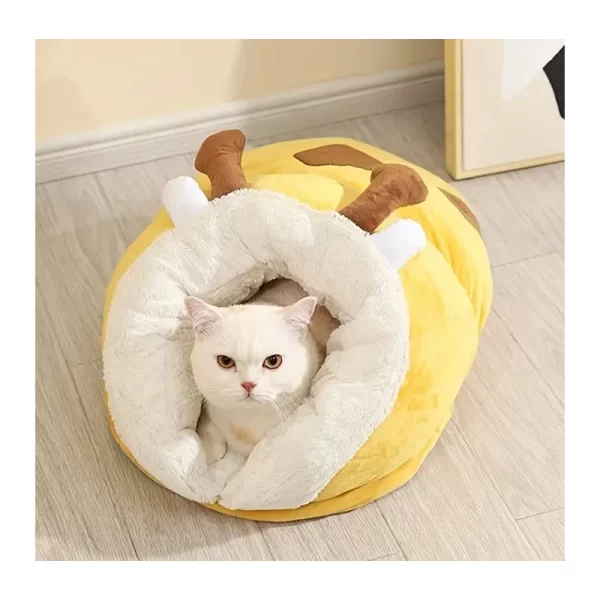 Cama Cueva Para Mascota Diseño Jirafa