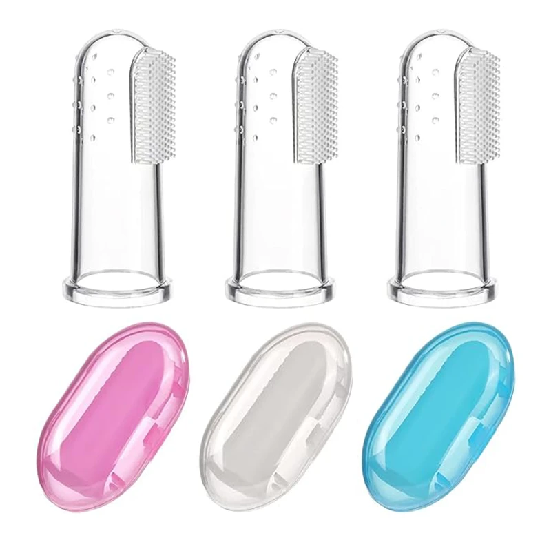 Cepillo De Dientes Dedal Con Cerdas Suaves Cepillo De Dientes Dedal Con Cerdas Suaves