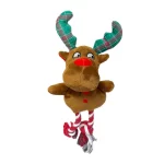 Juguete Para Mascota Reno Rodolfo Con Cuerda