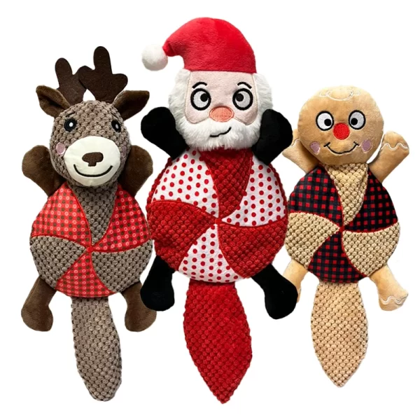 Juguete Para Mascotas Navidad Candy Sound 