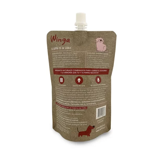 Winga Pouch Calming Power Perro 250 Gr