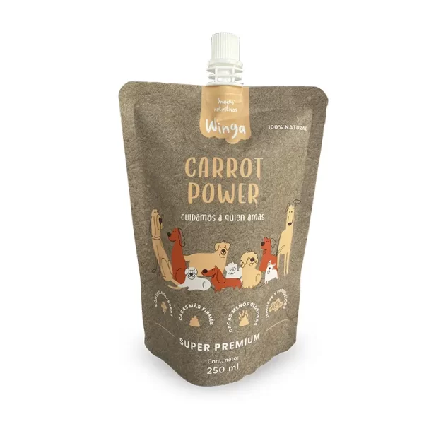 Winga Pouch Carrot Power 250 ml